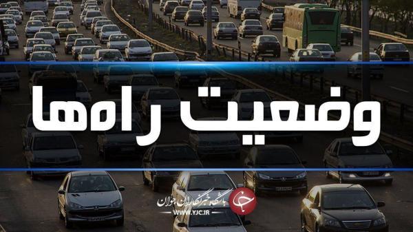 ترافیک سنگین در آزادراه کرج، تهران ترافیک سنگین در آزادراه کرج، تهران