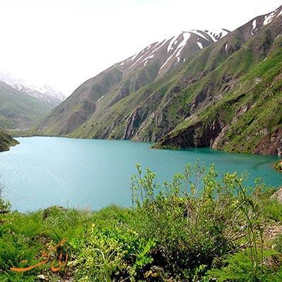 شاهکار زلزله را ببینید، دریاچه چورت! شاهکار زلزله را ببینید، دریاچه چورت!